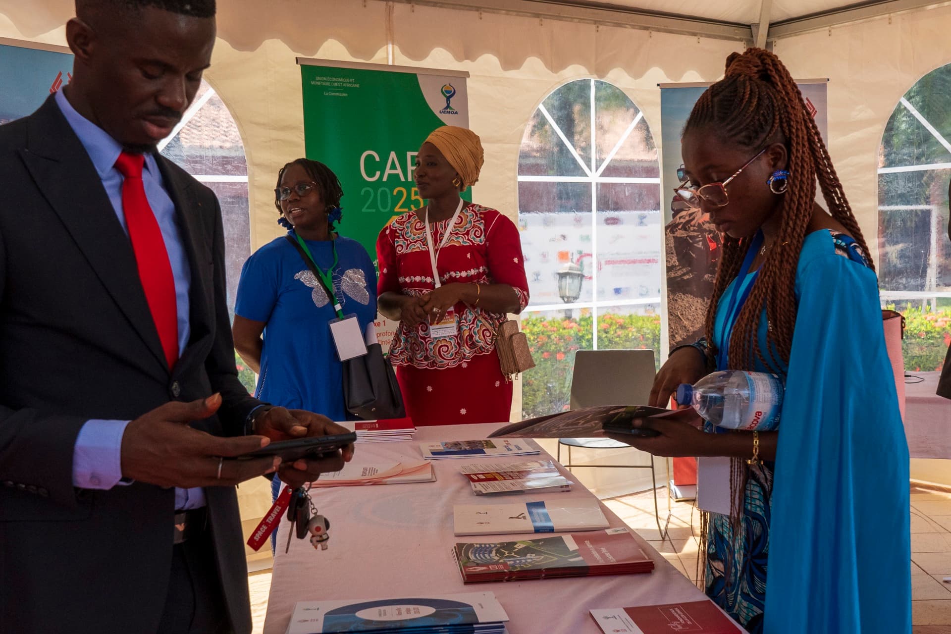 Exhibition floor, SBPME-UEMOA