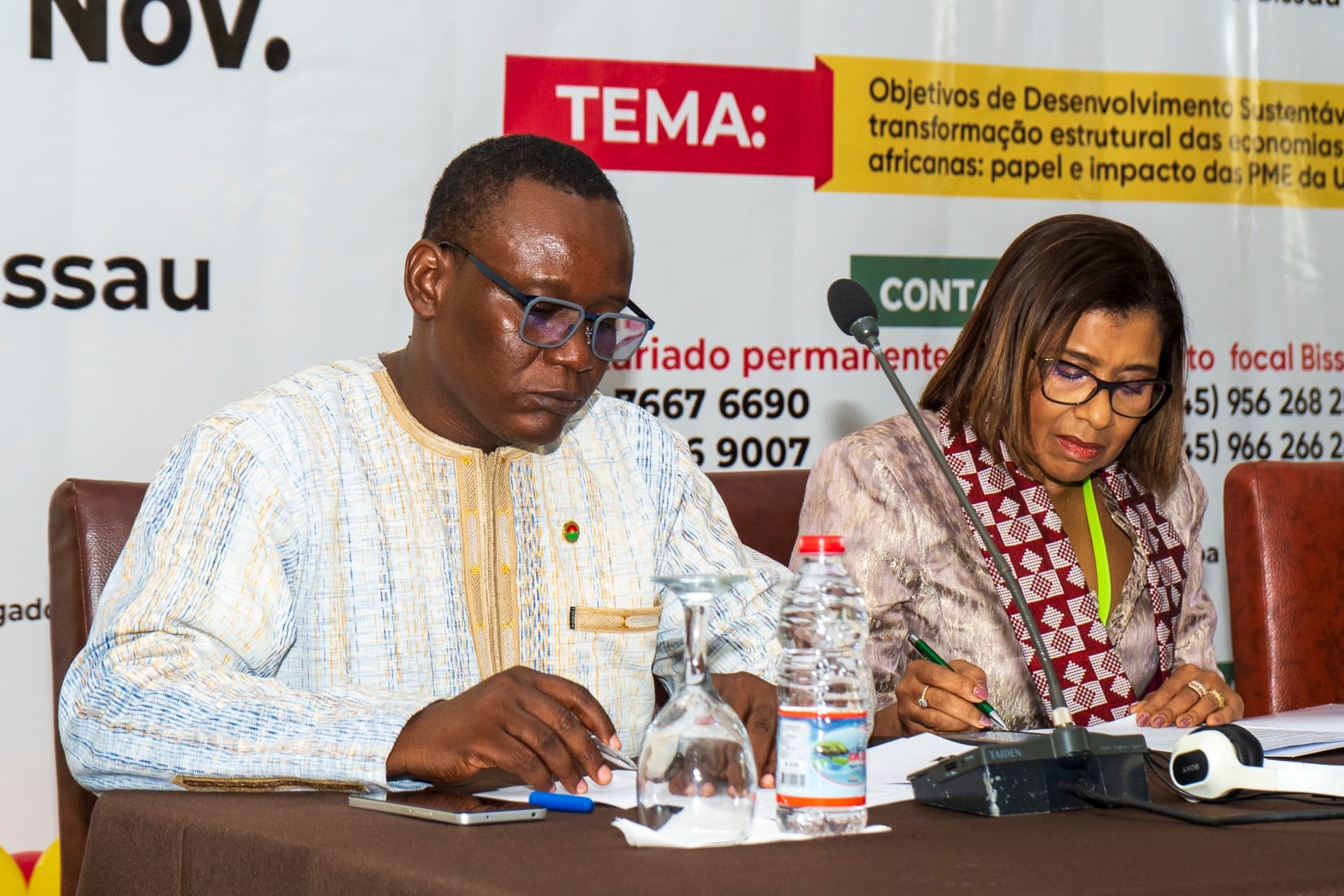 Panel discussion at SBPME-UEMOA