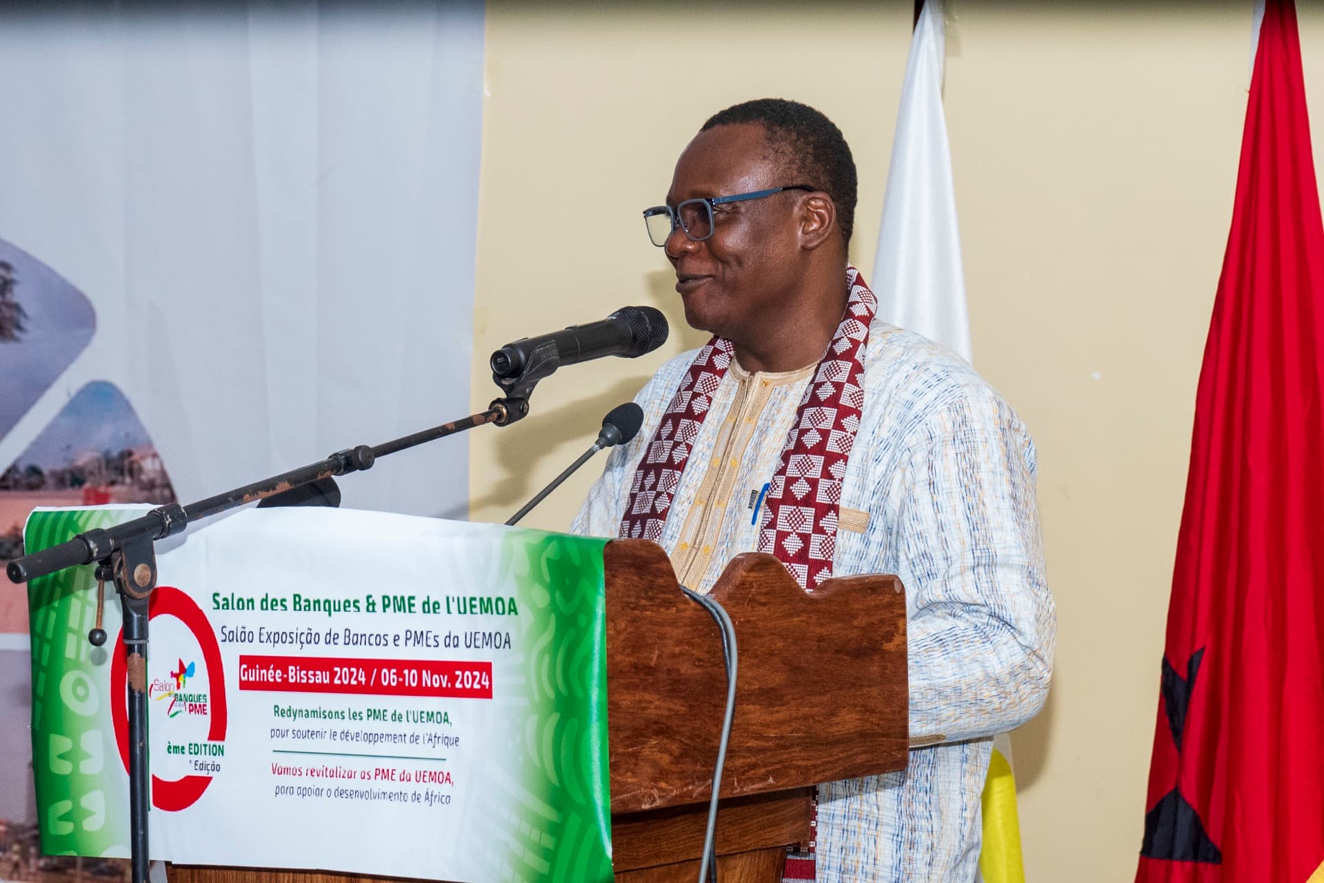 Speaker at SBPME podium